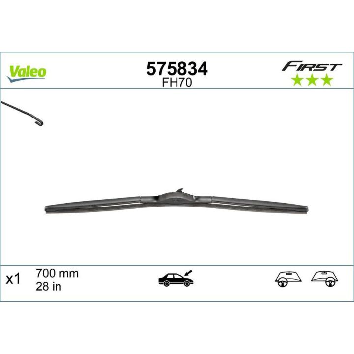 Silecek Süpürgesi First Hibrid VFH700 (700MM) - VALEO 575834