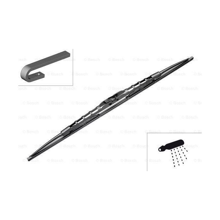 Bosch Twin Ön Tekli Silecek 700 MM Actros MP4 Volvo FH II Ford F Max (2005-) - BOSCH 3397011822