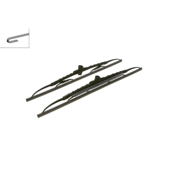 Twin Spoilerli Ön Cam Silecek Takımı 530/500 mm BMW E36 Mondeo Carisma Primera - Bosch 3397118404