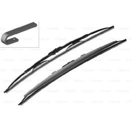 Twin Rüzgarlıklı Silecek Seti 650/400 MM Universal Uyumlu Tüm Araçlar İçin - Bosch 3397118325