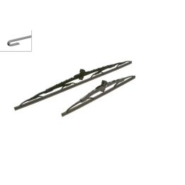 Twin Silecek Seti Idea Spark Musa İçin 575/380 MM (2004-) - BOSCH 3397010298