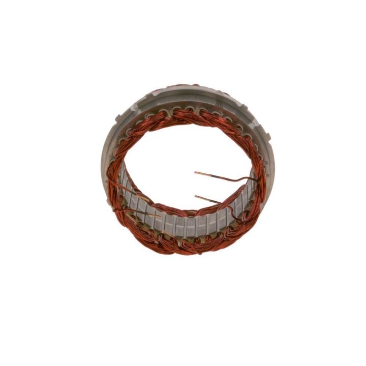 24V Alternatör Statoru 100 A (6 Uçlu-Tırnaklı) (Alçak Sargı) - BOSCH F00M130113