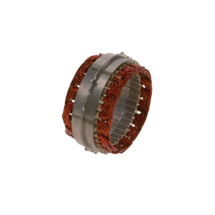 24V Alternatör Statoru 100 A (6 Uçlu-Tırnaklı) (Alçak Sargı) - BOSCH F00M130113