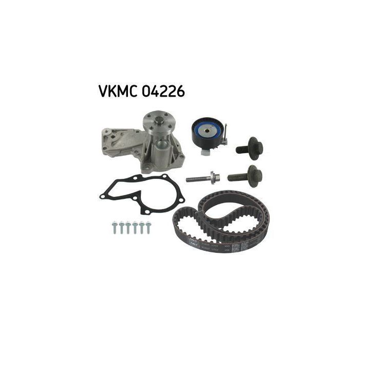 Triger Kayış Seti Ve Su Pompası Ford Focus Fiesta C-Max Mazda Volvo 1.4/1.6 (2004-) - SKF VKMC04226