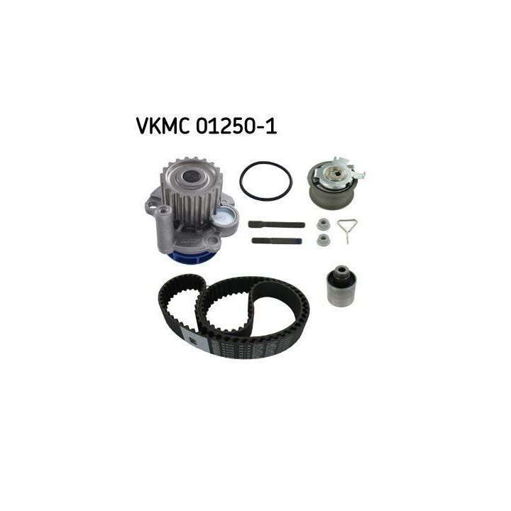 Triger Kayışı Seti Ve Su Pompası Ford Galaxy VW Passat Golf IV Caddy III Audi A3 A4 A6 (2004-2008) - SKF VKMC01250-1