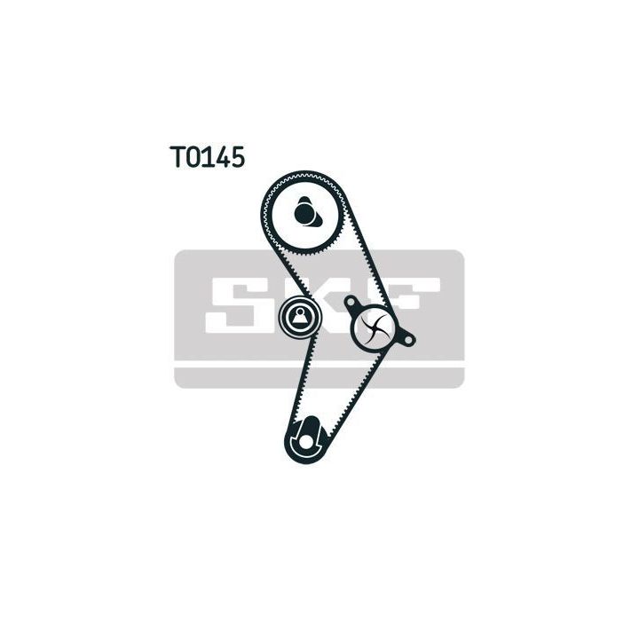 Triger Kayışı Seti Ve Su Pompası VW Golf IV V Bora Caddy III Passat Jetta III Skoda Audi A3 A4 (1998-2005) - SKF VKMC01113-1