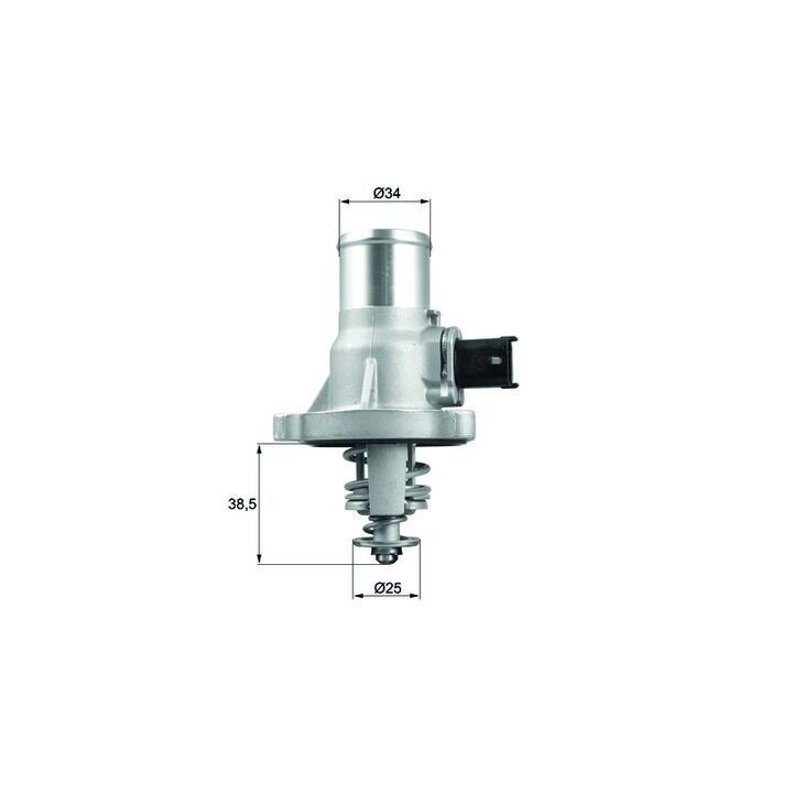 Termostat 105 ºC Metal Gövdeli Müşürlü Astra J Mokka Insignia Cruze (2005-2015) - MAHLE TM41105