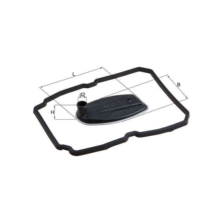 Otomatik Şanzıman Yağ Filtre Seti Mercedes W202 W203 W204 W210 W211 W212 W220 İçin - MAHLE HX81D