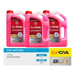 GVA Antifriz 3 Lt -37 C Kırmızı Long Life Organik GVA 9930123