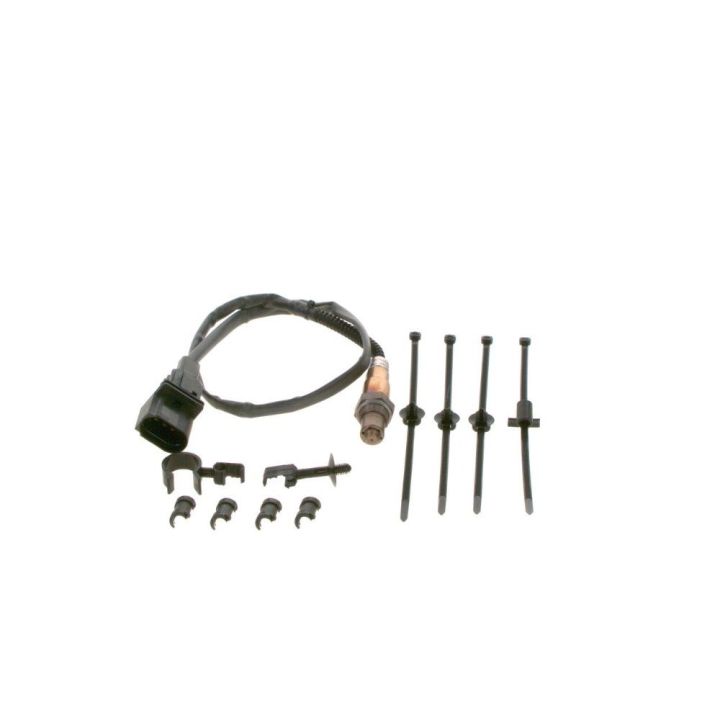 Oksijen Lambda Sensörü (5 Kutuplu 750mm) Audi A3 A4 A6 TT Seat Leon Toledo İçin (1999-2009) - BOSCH 0258007353