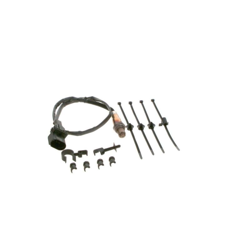 Oksijen Lambda Sensörü (5 Kutuplu 750mm) Audi A3 A4 A6 TT Seat Leon Toledo İçin (1999-2009) - BOSCH 0258007353