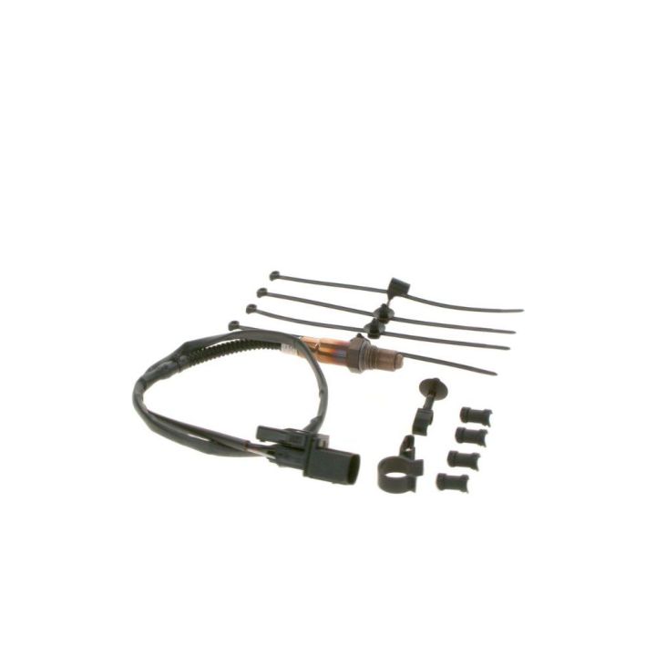 Oksijen Lambda Sensörü (5 Kutuplu 750mm) Audi A3 A4 A6 TT Seat Leon Toledo İçin (1999-2009) - BOSCH 0258007353