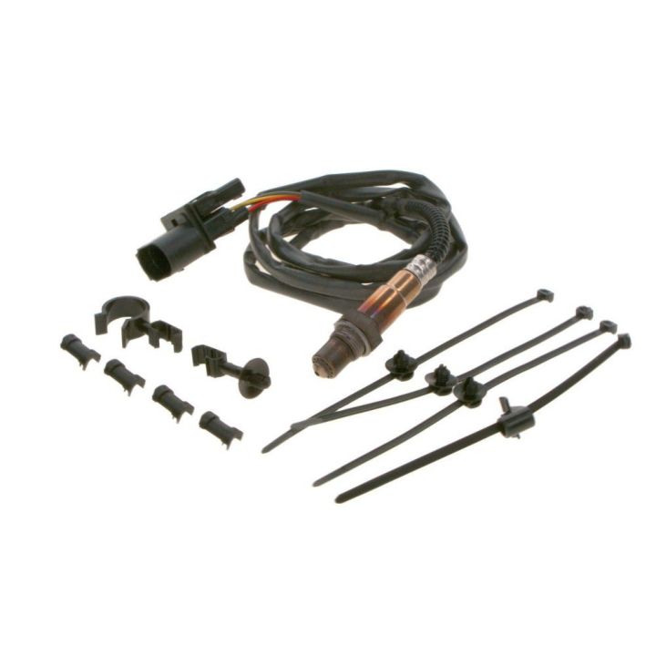 Oksijen Lambda Sensörü AQN (5 Kutuplu 1720mm) VW Bora Beetle Golf V Audi A8 Q7 İçin (2000-) - BOSCH 0258007361
