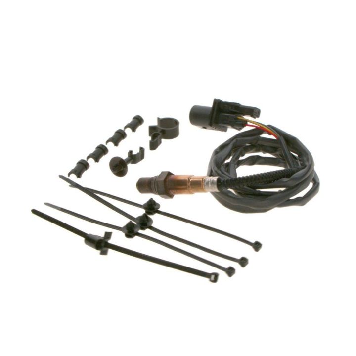 Oksijen Lambda Sensörü AQN (5 Kutuplu 1720mm) VW Bora Beetle Golf V Audi A8 Q7 İçin (2000-) - BOSCH 0258007361