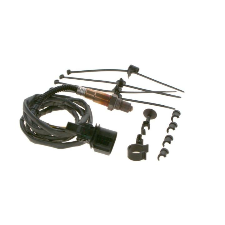 Oksijen Lambda Sensörü AQN (5 Kutuplu 1720mm) VW Bora Beetle Golf V Audi A8 Q7 İçin (2000-) - BOSCH 0258007361