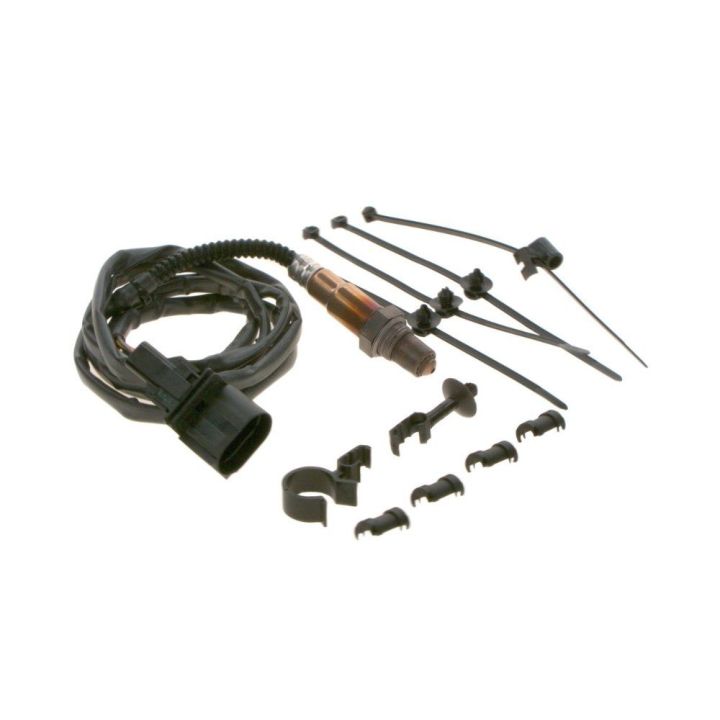 Oksijen Lambda Sensörü AQN (5 Kutuplu 1720mm) VW Bora Beetle Golf V Audi A8 Q7 İçin (2000-) - BOSCH 0258007361