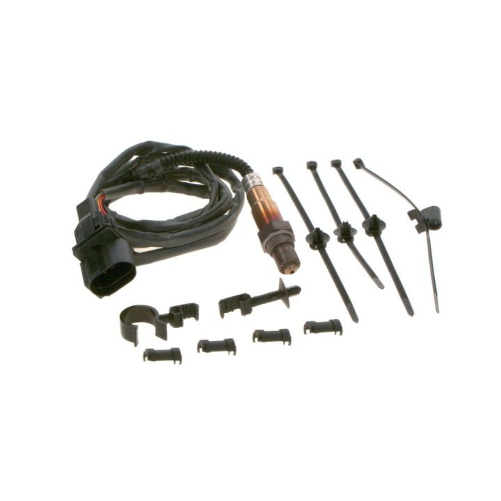 Oksijen Lambda Sensörü AQN (5 Kutuplu 1720mm) VW Bora Beetle Golf V Audi A8 Q7 İçin (2000-) - BOSCH 0258007361