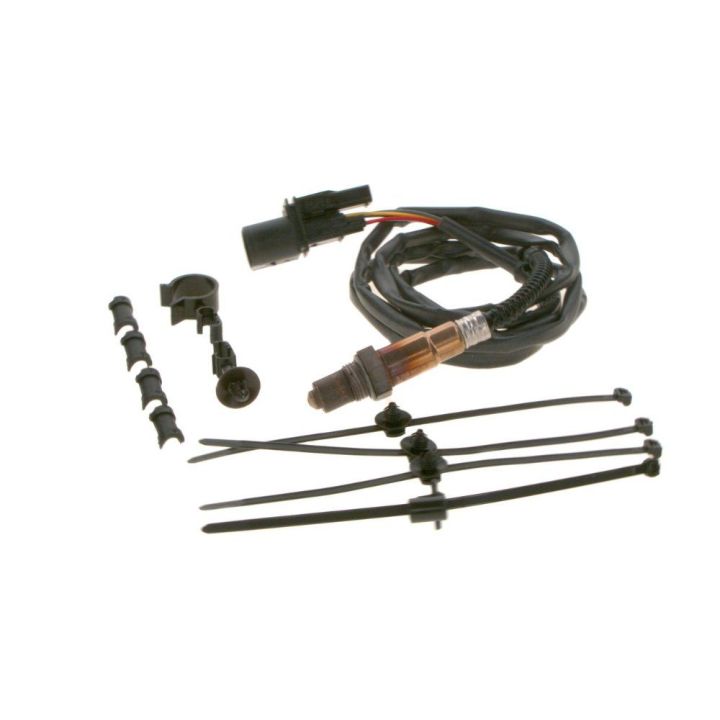 Oksijen Lambda Sensörü AQN (5 Kutuplu 1720mm) VW Bora Beetle Golf V Audi A8 Q7 İçin (2000-) - BOSCH 0258007361