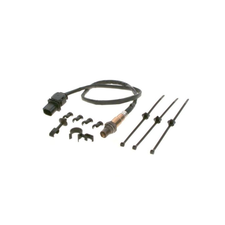 Oksijen Sensörü VW Golf V VI Passat Audi A3 A4 Seat Ibiza Skoda Octavia İçin (2004-) - BOSCH 0258017178