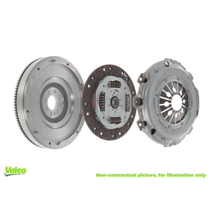 Dacia Duster Renault Clio III Fluence Kangoo Nissan Qashqai 1.5 DCI İçin Sabit Göbekli Volan Debriyaj Seti - VALEO 835077