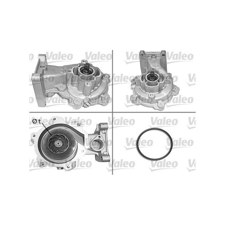 Devirdaim Su Pompası Ford Transit V184 Mondeo III Jaguar X-Type 2.0-2.5-3.0 TDCI İçin (2000-) - VALEO 506693