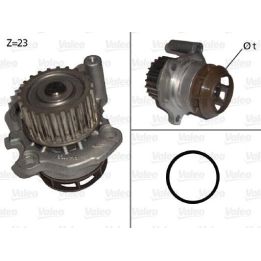 Su Pompası Devirdaim Audi A3 2.0 TFSI 16V İçin (2003-) - VALEO 506876