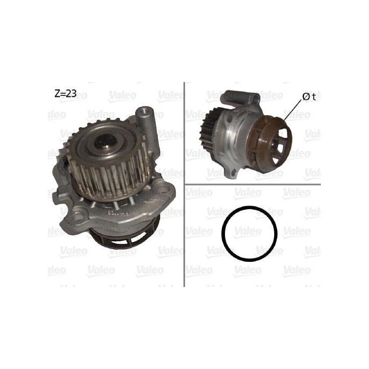 Su Pompası Devirdaim Audi A3 2.0 TFSI 16V İçin (2003-) - VALEO 506876