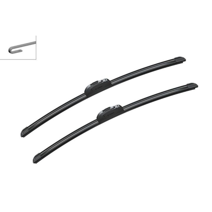 Ön Cam Silecek Takımı Aerotwin 530/530 MM Renault Kangoo Clio II Peugeot P206 VW Passat Audi A4 İçin - BOSCH 3397118903