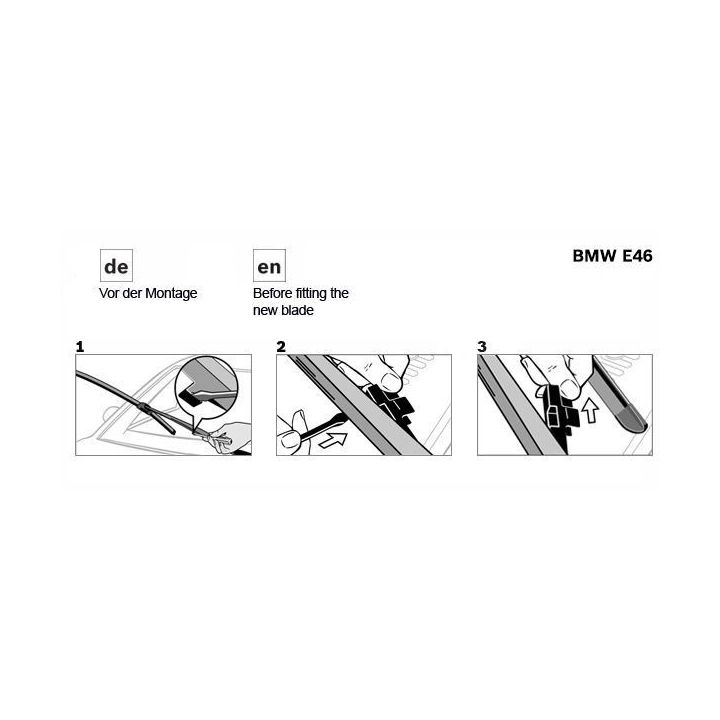 Aerotwin Silecek Seti 575/400 MM Fiat Panda Ve Punto Modelleri İçin (1997-2012) - BOSCH 3397118989