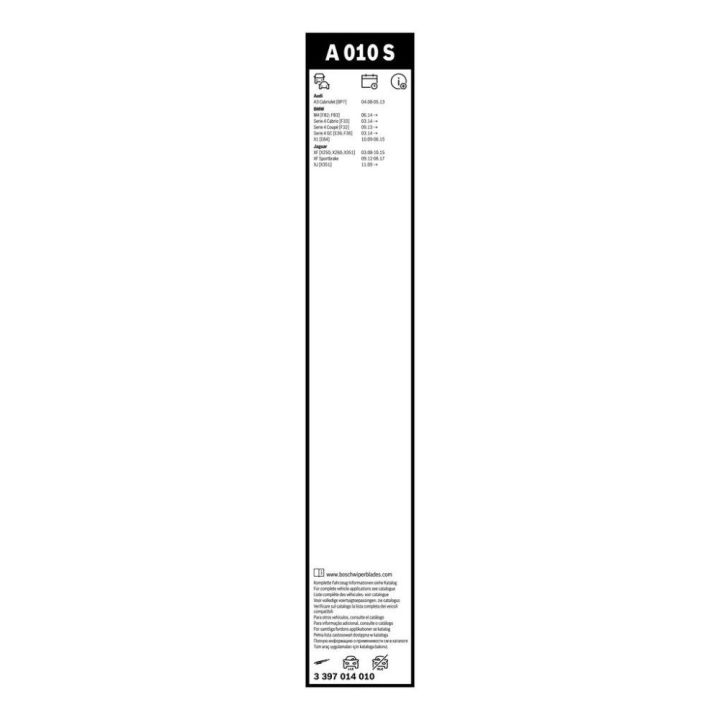 Aerotwin Silecek Seti 600/450 MM Jaguar XF, Audi A3 Cabriolet Ve Audi A3 İçin (2008-) - BOSCH 3397014010