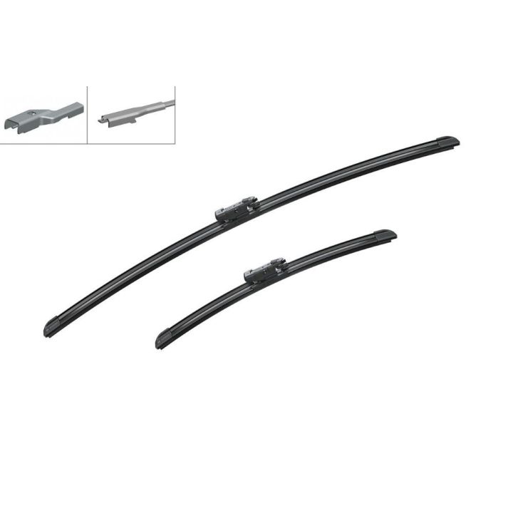 Silecek Süpürgesi Aerotwin Multiclip Takım AM466S (650-380MM) Partner Berlingo Grande Punto Corsa İçin (2006 ve Sonrası) - BOSCH