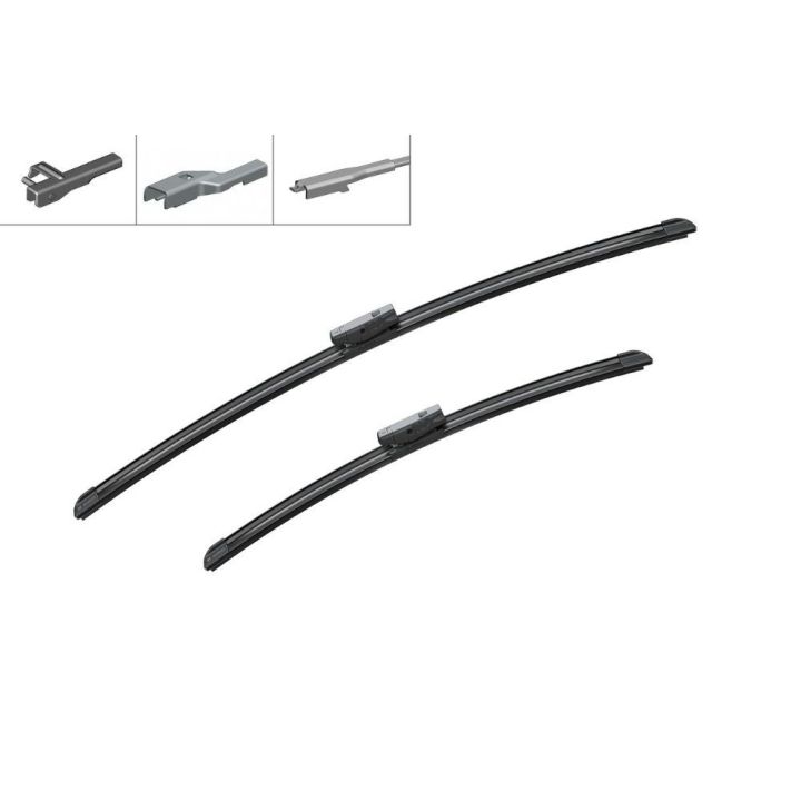 Aerotwin Multiclip Silecek Seti (650/475 MM) Ford C-Max Mondeo Vivaro Trafic İçin (2003 ve Sonrası) - BOSCH 3397007467