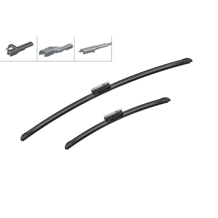 Silecek Seti Aerotwin Multiclip AM468S (650/400 MM) Citroen Berlingo İçin (2008 ve Sonrası) - BOSCH 3397014122