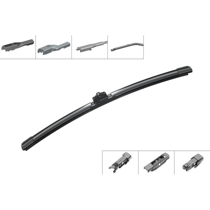 Muz Tipi Tek Silecek Süpürgesi Aerotwin Plus 380MM Transit Courier Fiesta VI Ranger İçin (2008-) - BOSCH 3397006942