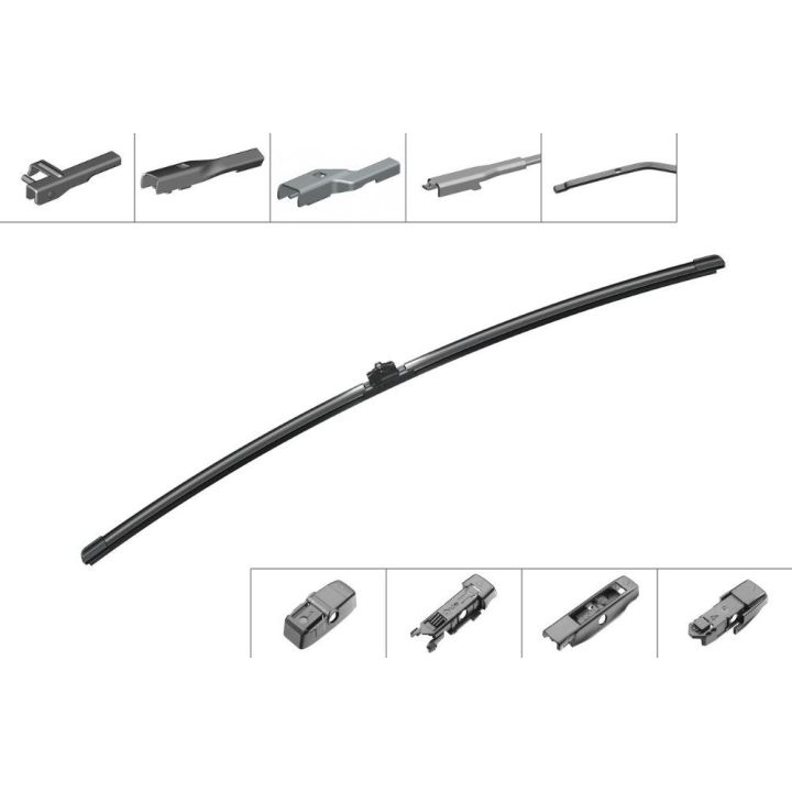 Silecek Süpürgesi Aerotwin Plus 700 MM Tekli 4 Adaptörlü Geniş Uyumlu Muz Tipi - BOSCH 3397006953