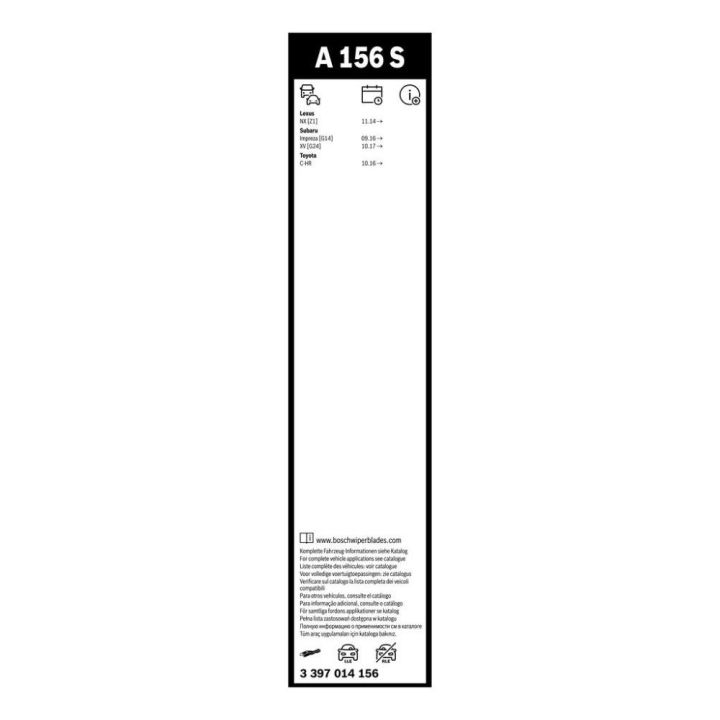 Aerotwin Silecek Seti NX Serisi İçin (2014-) 650/400 MM - BOSCH 3397014156