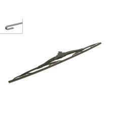 Kancalı Twin Ön Silecek Süpürgesi Tekli 650mm Renault C D K T DTI DXI Motor İçin (2013-) - BOSCH 3397015182