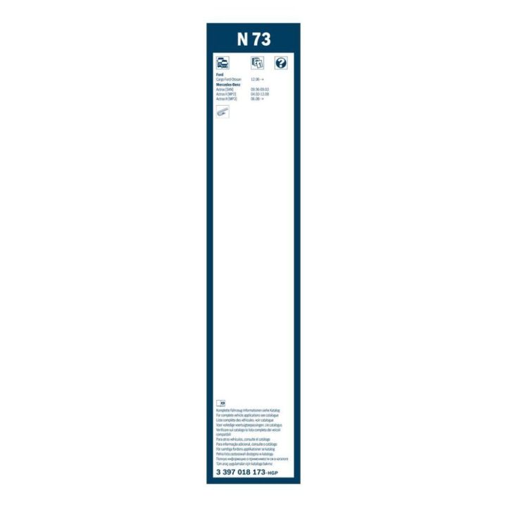 Ağırvasıta Twin Silecek Süpürgesi 700mm Mercedes-Benz Actros Modelleri İçin (1996-) - BOSCH 3397018173