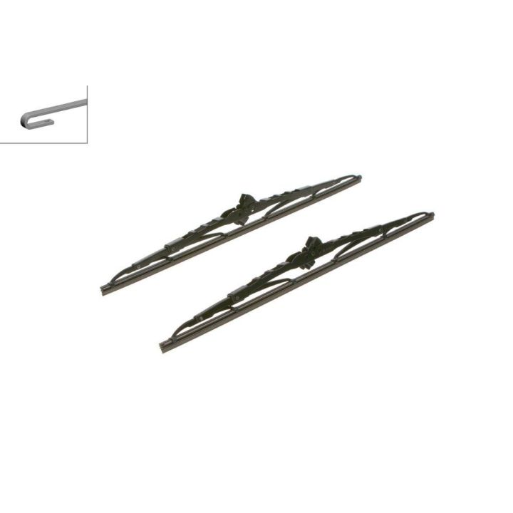 Ön Cam Silecek Süpürgesi Takım Eco (450/450 mm) R11 Solenza Ranger Discovery MX-5 Vanette İçin (1986-) - Bosch 3397005159