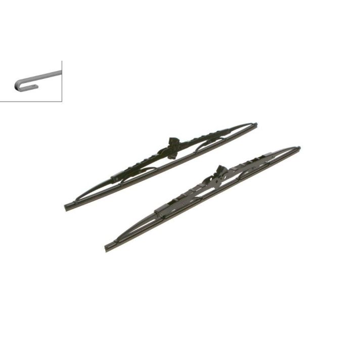 Ön Cam Silecek Süpürgesi Takım Eco (475/475 mm) Vectra Fiesta Lanos Civic CRX Prelude İçin (1987-) - Bosch 3397005160
