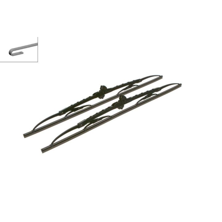 Silecek Süpürgesi Classic Wiper Ön Takım Universal 550C (550/550 mm) - Bosch 3397005163