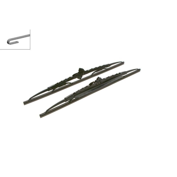 Ön Cam Silecek Takımı Twin Spoiler 475/475mm Daewoo Fiat Ford Honda İçin - BOSCH 3397118541