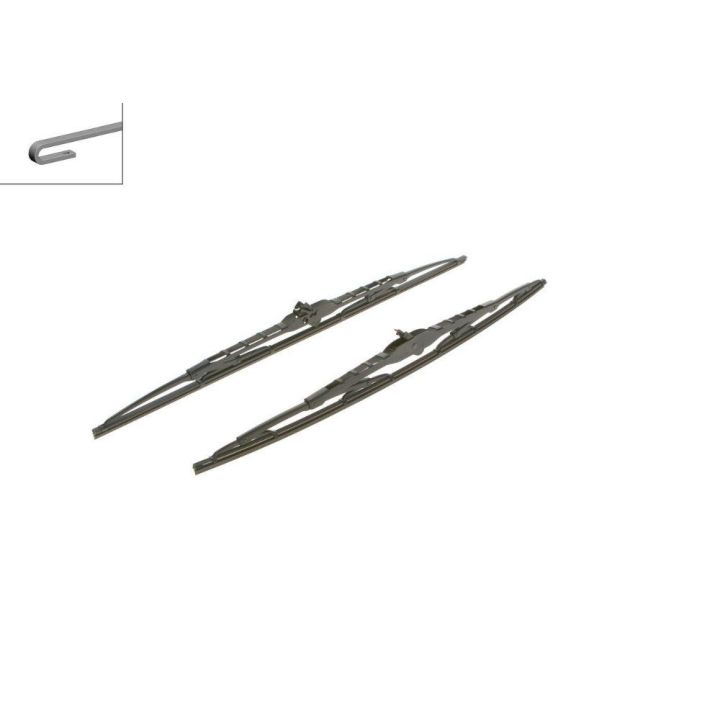 Twin Rüzgarlıklı Silecek Seti 550/530mm Audi A6 TT İçin (1994-) - BOSCH 3397001582