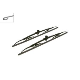 Twin Silecek Seti 530/530 Mm Clio II ve Samara İçin (1984-) - Bosch 3397118400
