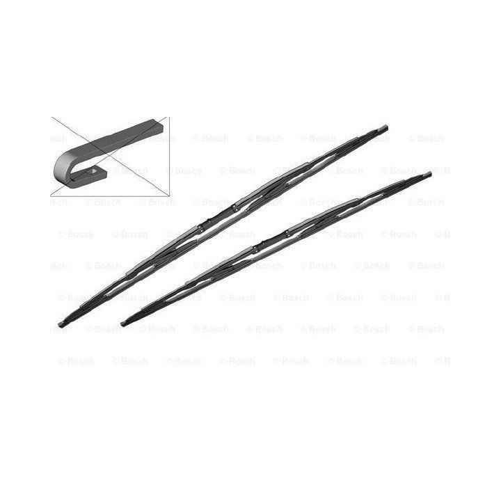 Twin Silecek Seti 650/650 MM Range Rover III İçin (2002-2009) - BOSCH 3397005808