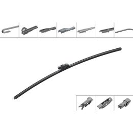 Ön Aeroeco Flatwiper Silecek Süpürgesi 700MM Tek Muz Tipi 4 Aparatlı AE70 - BOSCH 3397015584