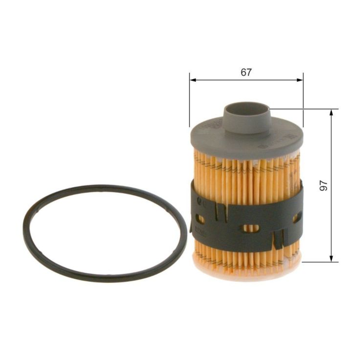 Yakıt Mazot Filtresi Fiat Opel Citroen Peugeot 1.3 JTD HDI 16V İçin - BOSCH 1457070001