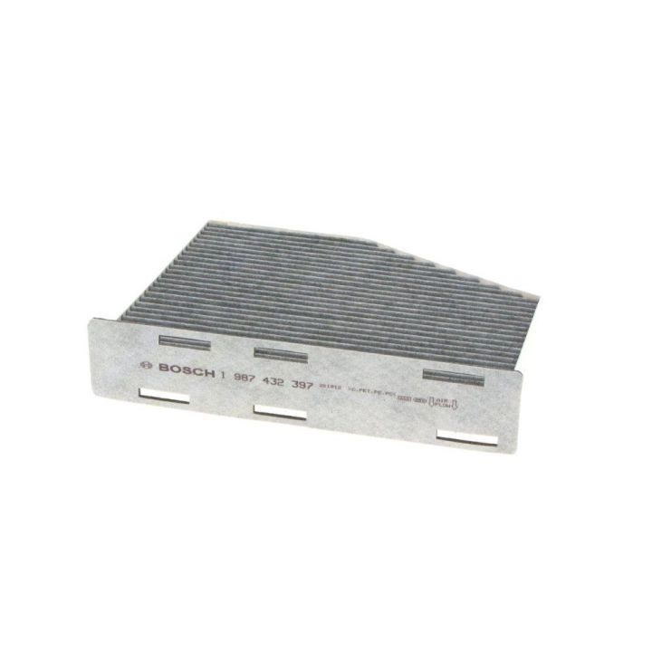 Aktif Karbonlu Polen Kabin Filtresi Audi Seat Skoda VW Modelleri İçin - BOSCH 1987432397