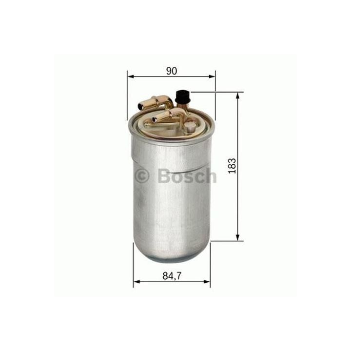 Yakıt Filtresi Opel Corsa D E 1.3 Motor Uyumlu (2006-2019) - Bosch 0450906503