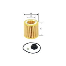 Yağ Filtresi BMW F10 F20 F30 F22 F32 F34 F36 E84 Z4 E89 (Karter Tapalı) - Bosch F026407175